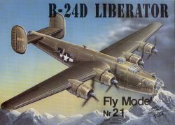B-24D Liberator 1:33 (FlyModel Nr.21 Zweitauflage) übersetzt!