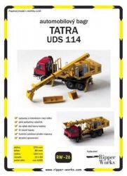 Bagger-LkW Tatra UDS 114 (Mitte 1980er) 1:32 präzise