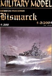 Bismarck (Bauzustand: Mai 1941) 1:200 Länge: 125cm! übersetzt!