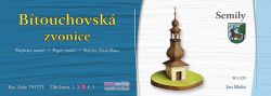 Bítouchovská zvonice - Barock-Glockenturm (1812) aus Semily / Tschechien  1:120