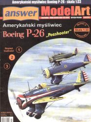 Boeing P-26 Peashooter (1933) 1:33 übersetzt