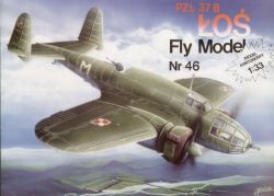 Bombenflugzeug PZL P-37B Los 1:33 Originalausgabe, übersetzt
