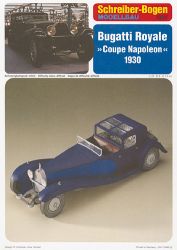 Bugatti Royale (Bugatti Type 41) „Coupe Napoleon“ (1930) 1:24 deutsche Anleitung (72466)