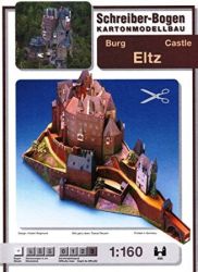 Burg Eltz in der Eifel 1:160 (N) deutsche Anleitung (695)