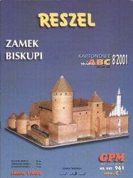 Burganlage Reszel / Rößel 1:200 übersetzt, ANGEBOT
