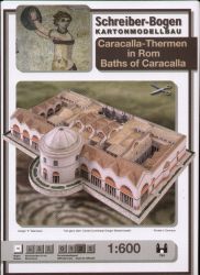 Caracalla-Thermen in Rom 1:600 deutsche Anleitung