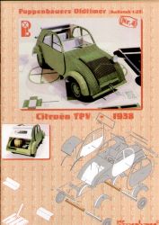 Citroen TPV Variante 1 (1938) 1:25 deutsche Bauanleitung