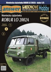 DDR-Pritschenwagen Robur LO 2002A der NVA 1:25 extrem