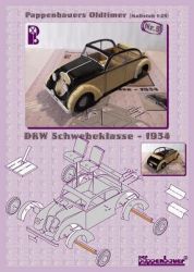 DKW Schwebeklasse (1934) 1:25 einfach, deutsche Bauanleitung