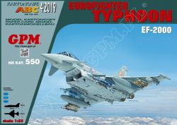 EUROFIGHTER TYPHOON EF-2000 der Royal Air Force 1:33 (GPM 550)