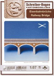Eisenbahnbrücke 1:87 (H0) deutsche Anleitung (599)