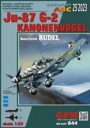 Ju-87 G-2 Kanonenvogel, Schlachtgeschwader 2 "Immelmann", geflogen von Oberst Hans-Ulrich Rudel 1:33
