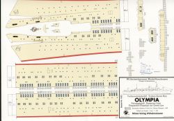Fahrgastschiff OLYMPIA der Greek Line (Bj.1953) 1:250