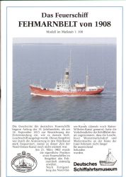 Feuerschiff Fehmarnbelt von 1908 1:100 deutsche Bauanleitung