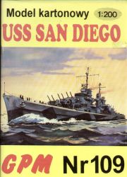 Flak-Kreuzer USS San Diego CL-53 (1944) 1:200 ANGEBOT