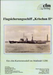 Flugsicherungsschiff KRISCHAN II (1935) 1:250 deutsche Anleitung