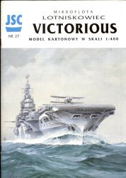Flugzeugträger HMS Victorious (1941) 1:400 übersetzt