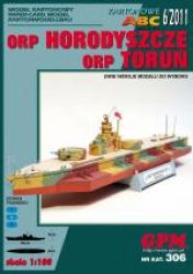 Flussmonitor ORP Torun optional ORP Horodyszcze (1939) 1:100