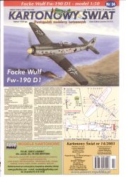 Focke Wulf Fw-190 D1 1:50