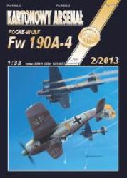 Focke Wulf Fw-190A-4, die "gelbe 4" 9/JG2 (Frankreich, 1943)1:33