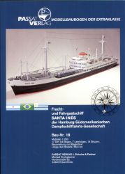 Fracht- und Fahrgastschiff SANTA INES der HSDG (1952) 1:250