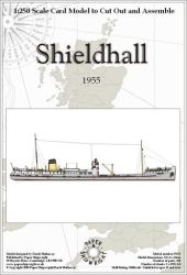 Frachter für Klärschlämme s/s Shieldhall (1955) 1:250