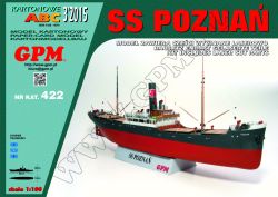 Frachter s.s. Poznan (1927) oder vier andere Schwesterschiffe 1:100 inkl. LC-Sätze