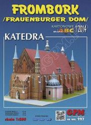 Frauenburger Dom / Katedra Frombork (1329 - 1388) 1:200 GPM 997
