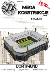 Fußballstadion der Borussia Dortmund „Signal Iduna Park„ 1:1000