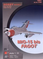 Geleitjäger Mig-15bis Fagot Sowjetischer Luftwaffe 1:33