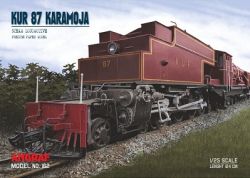 Gelenk-Dampflokomotive der Klasse EC3 der Kenya-Uganda Railway Karamoja 1:25 extrem detailliert