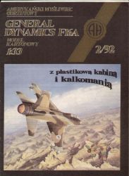 General Dynamics F-16A 1:33 ikl. Kanzel und Abziehbilder (Halinski 2/1992)