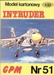 Grumman A-6 Intruder (Silberdruck) 1:33 Erstausgabe übersetzt, ANGEBOT
