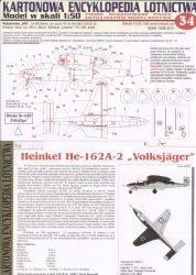 Heinkel He-162A-2 "Volksjäger" (Leck, 1945) 1:50 ANGEBOT - Kopie