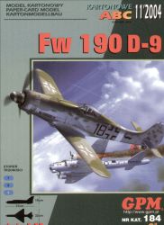 Höhenjagdflugzeug Focke Wulf Fw-190D-9 1:33