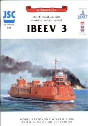 Ice Breaking Emergency Evacuation Vessel IBEEV-3 1:100