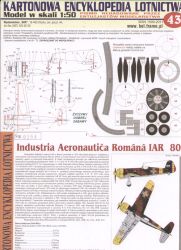 Industria Aeronautica Romana IAR 80A (1943) 1:50