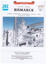 LC-Detailsatz für Schlachtschiff BISMARCK  (JSC 028a-L)
