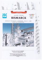 LC-Spantensatz für Schlachtschiff BISMARCK  (JSC 028b-L)