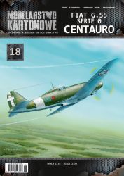 Jagdflugzeug Fiat G.55 Serie 0 Centauro der 353. Squadriglia (1943) 1:33