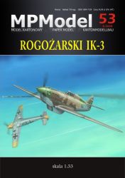 Jagdflugzeug Rogozarski IK-3 der Jugolawischen Luftstreitkräfte (1940) 1:33