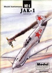 Jakowlew Jak-1 Wintertarnung (1943/44) 1:33 übersetzt, ANGEBOT