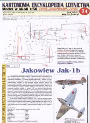Jakowlew Jak-1b polnischen Geschwaders in der UdSSR (1944) 1:50