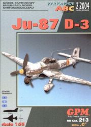 Junkers Ju-87D-3 Wintertarnung (Ostfront, 1944) 1:33