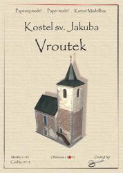 Kirche Jacobus des Älteren in Vroutek/Rudig (um 1220) 1:150