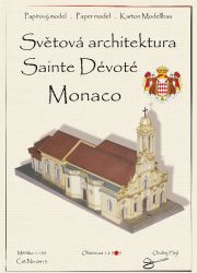 Kirche Sainte-Dévote in Monaco aus dem 11. Jh. 1:150