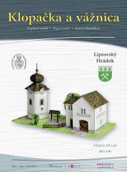 Glockenturm und Gerätehaus (Museum für Bergbau und Hüttenwesen Maša) aus Liptovsky Hradok / Slowakei 1:150