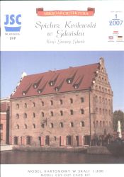 Königlicher Speicher Danzig / Gdansk (1621)  1:200