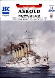 Kreuzer Askold (1900) + Küstenpanzer-Runschiff Nowgorod 1:400