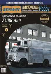 Kühlwagen ZUBR A80 (1960) 1:25